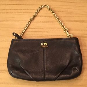 **weekend sale** Black coach wristlet